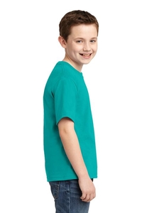 29B - JERZEES - Youth Dri-Power Active 50/50 Cotton/Poly T-Shirt.  29B