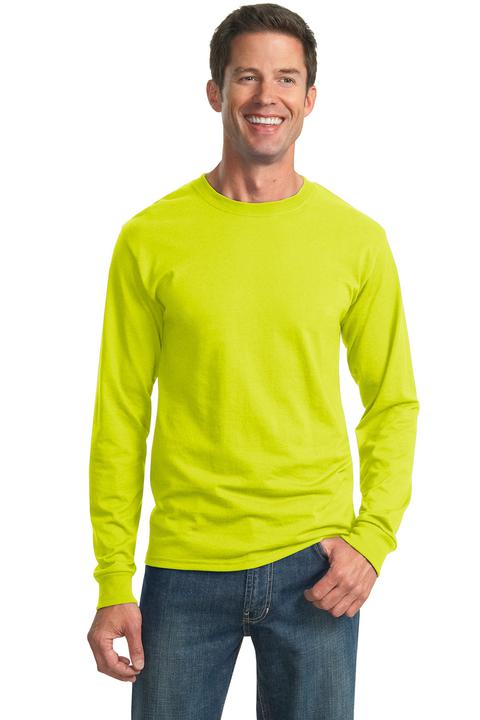 29LS - JERZEES - Dri-Power Active 50/50 Cotton/Poly Long Sleeve T-Shirt. 29LS