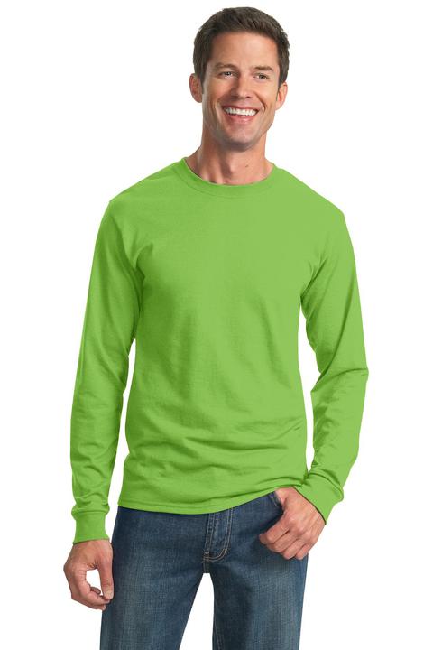 29LS - JERZEES - Dri-Power Active 50/50 Cotton/Poly Long Sleeve T-Shirt. 29LS