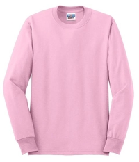 29LS - JERZEES - Dri-Power Active 50/50 Cotton/Poly Long Sleeve T-Shirt. 29LS