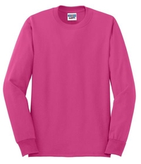 29LS - JERZEES - Dri-Power Active 50/50 Cotton/Poly Long Sleeve T-Shirt. 29LS