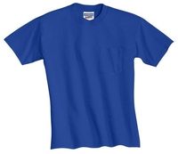 29MP - JERZEES - Dri-Power Active 50/50 Cotton/Poly Pocket T-Shirt. 29MP