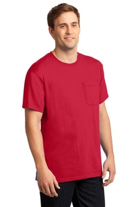 29MP - JERZEES -  Dri-Power Active 50/50 Cotton/Poly Pocket T-Shirt.  29MP