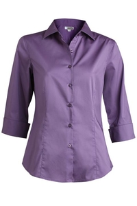 5033 - Edwards Ladies' 3/4 Sleeve Tailored Blouse