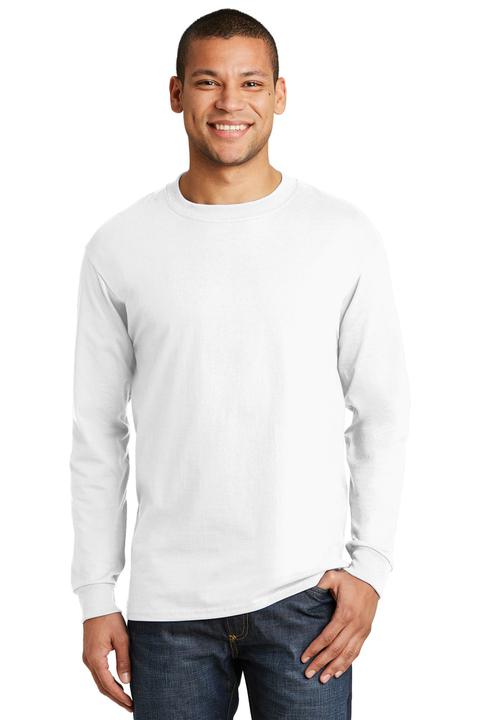 5186 - Hanes Long Sleeve Beefy T-Shirt