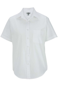 5313 - Edwards Ladies' Short Sleeve Broadcloth Shirt