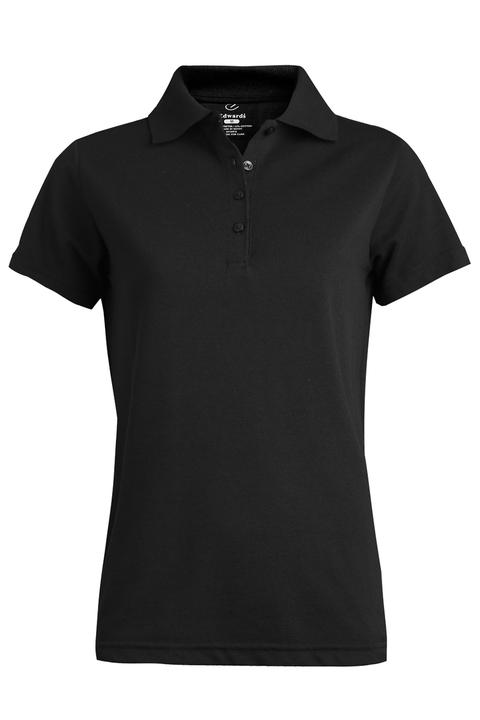 5500 - Edwards Ladies' Short Sleeve Pique Polo