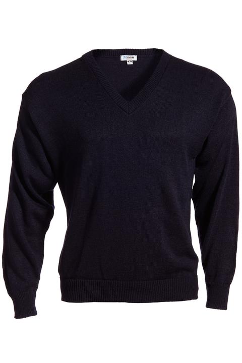 565 - Edwards Men's Acrylic V Neck Sweater