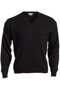 565 - Edwards Men's Acrylic V Neck Sweater
