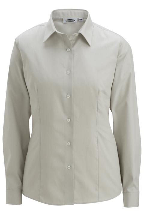5978 - Edwards Ladies' Long Sleeve Non Iron Oxford Blouse