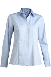 5978 - Edwards Ladies' Long Sleeve Non Iron Oxford Blouse