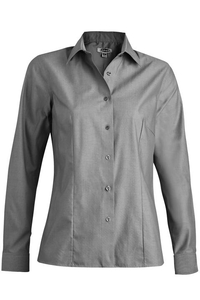 5978 - Edwards Ladies' Long Sleeve Non Iron Oxford Blouse