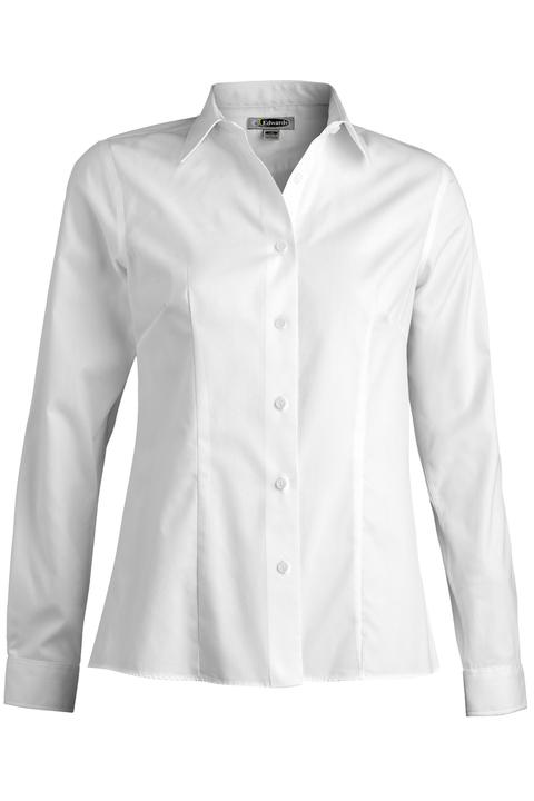 5978 - Edwards Ladies' Long Sleeve Non Iron Oxford Blouse