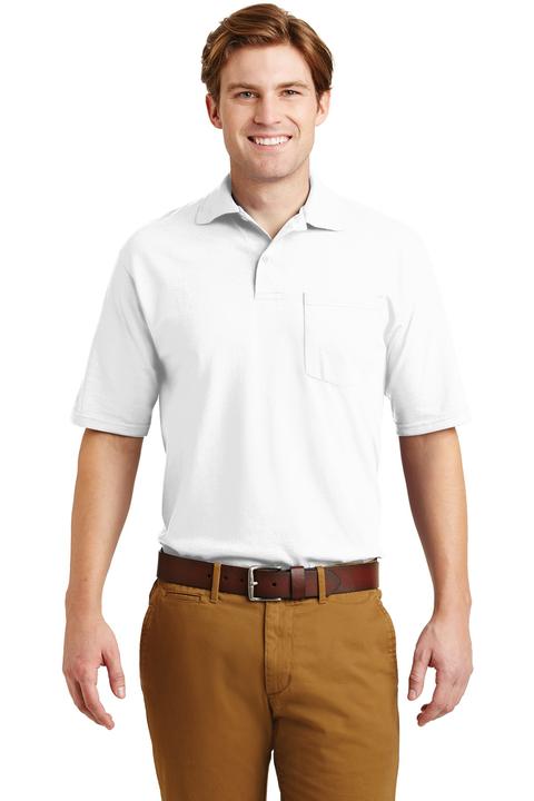 436MP - JERZEES -SpotShield 5.6-Ounce Jersey Knit Sport Shirt with Pocket
