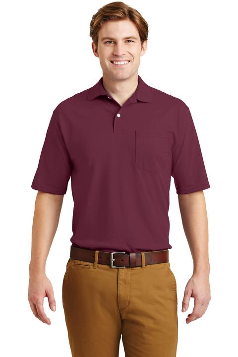 436MP - JERZEES -SpotShield 5.6-Ounce Jersey Knit Sport Shirt with Pocket