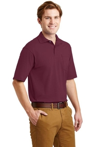 436MP - JERZEES -SpotShield 5.6-Ounce Jersey Knit Sport Shirt with Pocket