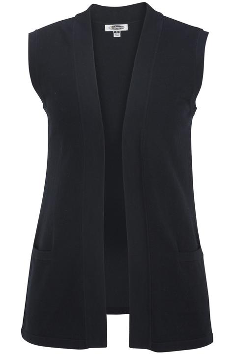 7026 - Edwards Ladies' Open Cardigan Sweater Vest