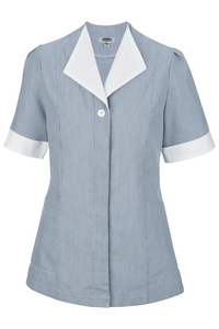 7275 - Edwards Ladies' Hidden Placket Junior Cord Tunic