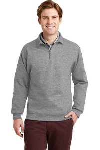4528M - Jerzees Super Sweats NuBlend 1/4 Zip Sweatshirt with Cadet Collar