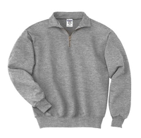 4528M - Jerzees Super Sweats NuBlend 1/4 Zip Sweatshirt with Cadet Collar