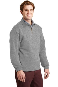 4528M - Jerzees Super Sweats NuBlend 1/4 Zip Sweatshirt with Cadet Collar