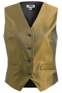 7390 - Edwards Ladies' Diamond Brocade Vest
