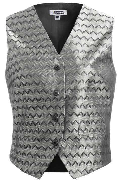 7391 - Edwards Ladies' Swirl Brocade Vest