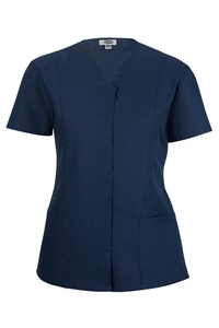 7889 - Edwards Ladies' Snap Front Smock