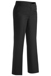 8525 - Edwards Ladies' Synergy Washable Flat Front Pant