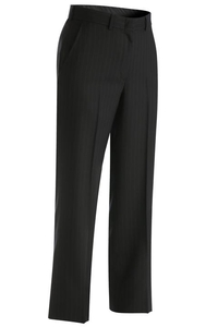 8569 - Edwards Ladies' Pinstripe Flat Front Pant