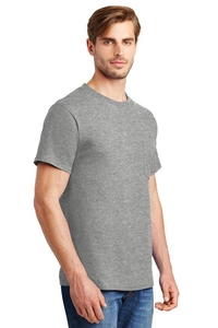 5190 - Hanes Short Sleeve Beefy T-Shirt with Pocket