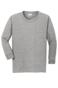 5400B - Gildan Youth Heavy Cotton 100% Cotton Long Sleeve T-Shirt