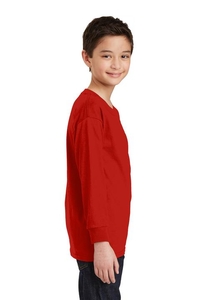 5400B - Gildan Youth Heavy Cotton 100% Cotton Long Sleeve T-Shirt
