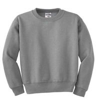 562B - JERZEES - Youth NuBlend Crewneck Sweatshirt.  562B