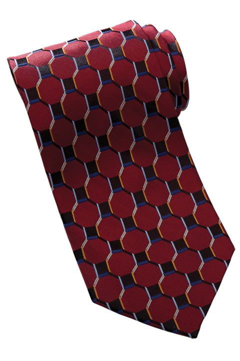 HC00 - EDWARDS HONEYCOMB SILK TIE