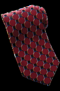 HC00 - EDWARDS HONEYCOMB SILK TIE