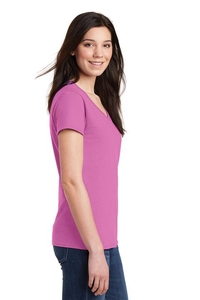 5V00L - Gildan Ladies Heavy Cotton 100% Cotton V-Neck T-Shirt