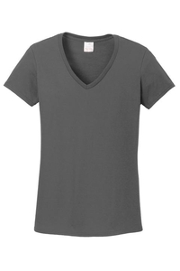 5V00L - Gildan Ladies Heavy Cotton 100% Cotton V-Neck T-Shirt