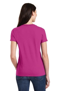 5V00L - Gildan Ladies Heavy Cotton 100% Cotton V-Neck T-Shirt