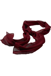 SC56 - EDWARDS SOLID CRINKLE CHIFFON SCARF