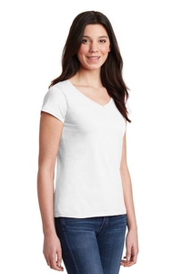 64V00L - Gildan Softstyle Junior Fit V-Neck T-Shirt