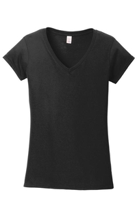 64V00L - Gildan Softstyle Junior Fit V-Neck T-Shirt