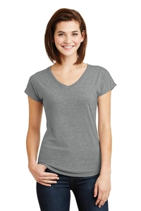 6750VL - Anvil Ladies Tri-Blend V-Neck Tee