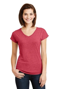 6750VL - Anvil Ladies Tri-Blend V-Neck Tee