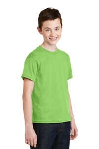 8000B - Gildan - Youth DryBlend 50 Cotton/50 Poly T-Shirt.  8000B