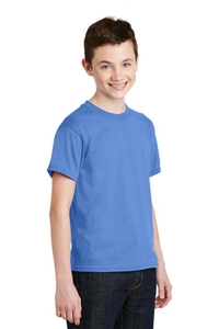 8000B - Gildan - Youth DryBlend 50 Cotton/50 Poly T-Shirt.  8000B
