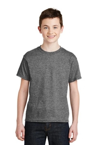 8000B - Gildan - Youth DryBlend 50 Cotton/50 Poly T-Shirt.  8000B