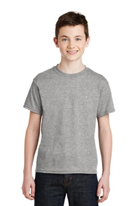 8000B - Gildan - Youth DryBlend 50 Cotton/50 Poly T-Shirt.  8000B