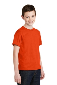 8000B - Gildan - Youth DryBlend 50 Cotton/50 Poly T-Shirt.  8000B