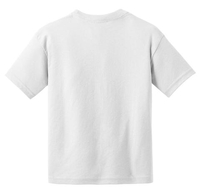 8000B - Gildan - Youth DryBlend 50 Cotton/50 Poly T-Shirt.  8000B